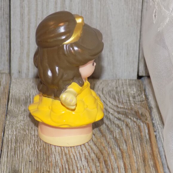 Fisher Price Little People Figure Princess Belle  2014 Mattel  TOY CAKE TOPPER * - Picture 6 of 6